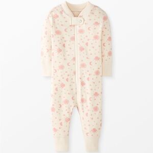 Hanna Andersson Pink Celestial Footie